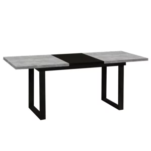 STÓŁ ROZSUWANY ROZKŁADANY DO KUCHNI JADALNI SALONU 160/210CM BETON JASNY