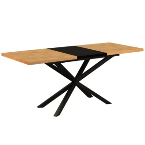 STÓŁ ROZSUWANY DO KUCHNI JADALNI SALONU LOFT PAJĄK 120-170CM DĄB LANCELOT