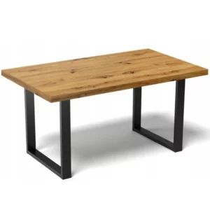 a972da61b2120b367e29f793c68fdd73.webp STÓŁ DO KUCHNI JADALNI SALONU LOFTOWY METALOWE NOGI 100x60CM DĄB LANCELOT