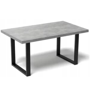 bd227a451898d72e6750e78d0bd821bb.webp STÓŁ DO KUCHNI JADALNI SALONU LOFTOWY METALOWE NOGI 100x60CM BETON JASNY